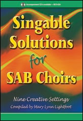 Singable Solutions for SAB Choirs SAB Choral Score cover